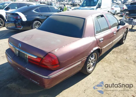 2004 Mercury Grand Marquis Ls from USA, damaged, VIN 2MEFM75W84X603031